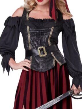 NWOT California Costumes Pirate Top only